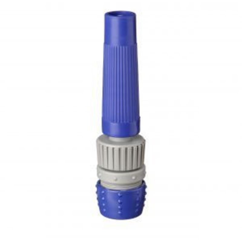 foto del prodotto ugello per irrigazione c a 1 getto conattacco 3 4 in plastica riststente colore grigio blu