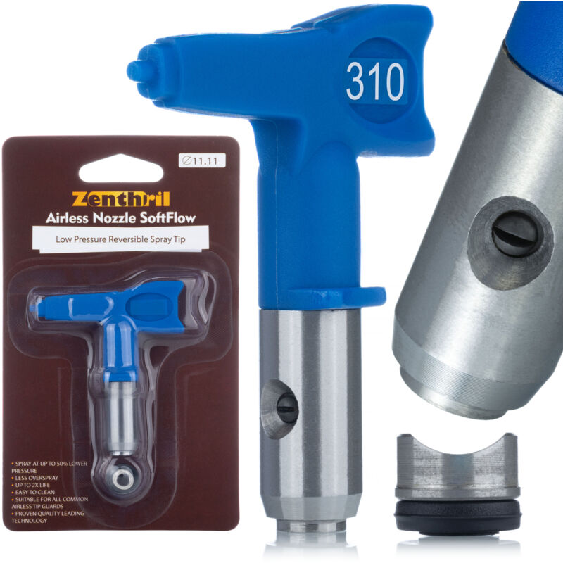 foto del prodotto ugello per verniciatura a bassa pressione zenthril softflow, modello 310