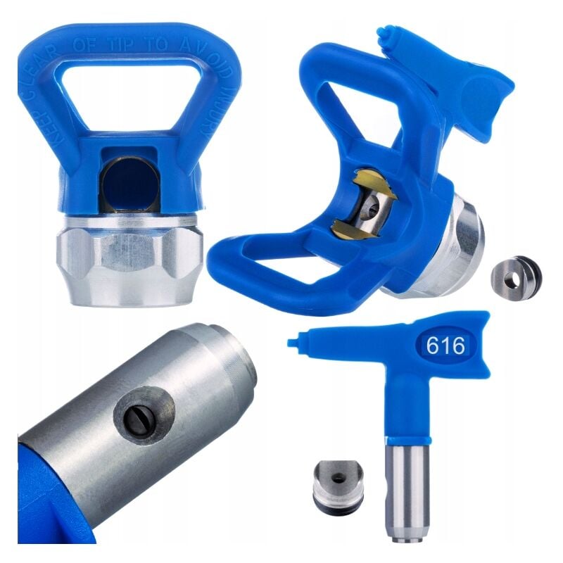 foto del prodotto ugello per verniciatura a bassa pressione zenthril softflow, modello 616 copertura ugello fflp