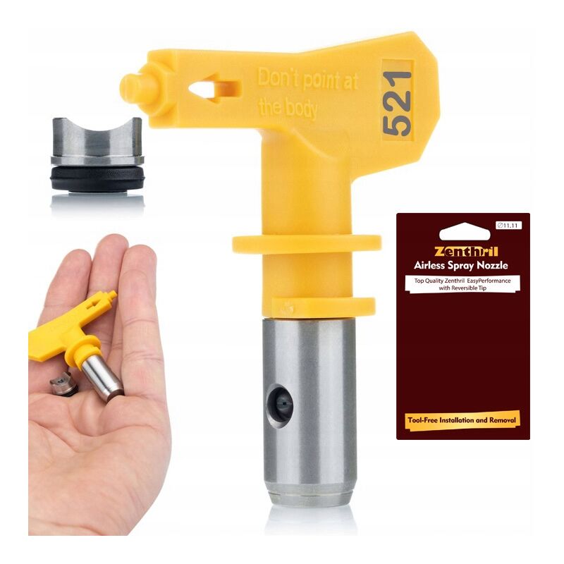 foto del prodotto ugello per verniciatura ad alta pressione zenthril easyperformance, modello 521