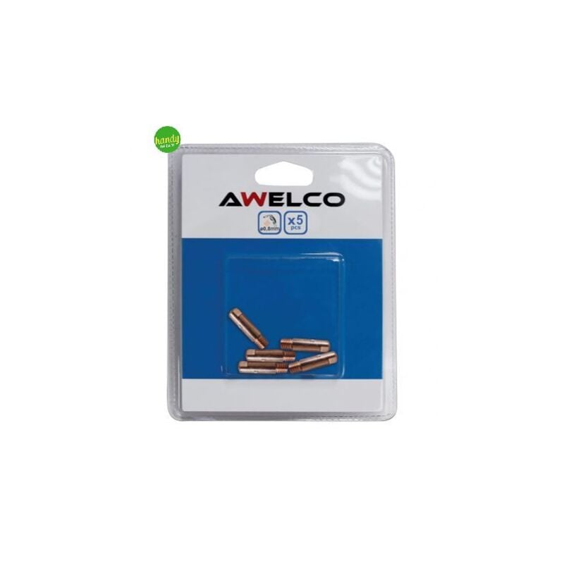 foto del prodotto ugello punta per saldatore awelco m6x25 0,8 mm 5 pz