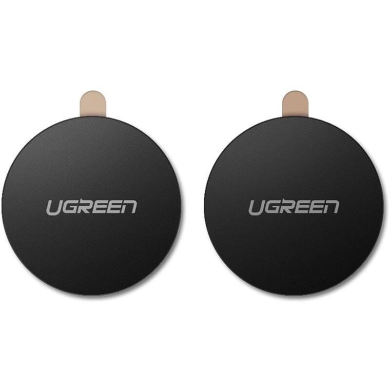 foto del prodotto ugreen piastre metalliche per supporti magnetici 2 pz. nere