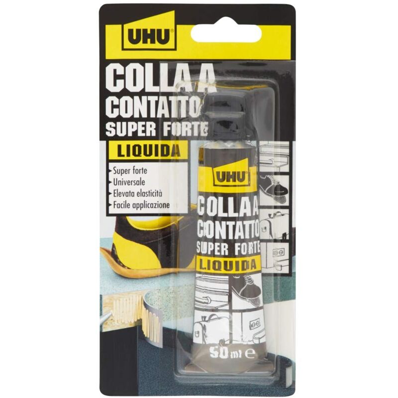 foto del prodotto uhu colla a contatto liquida superforte blister 50ml