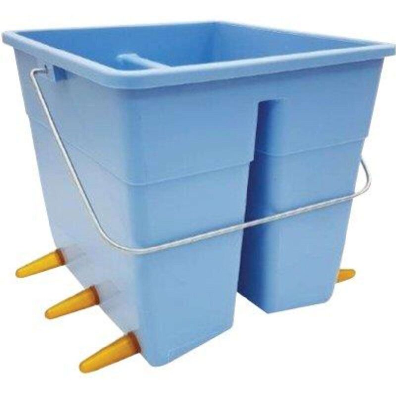foto del prodotto ukal secchio poppatoio ovini 6 tettarelle inferiori lt 11 1 pezzo