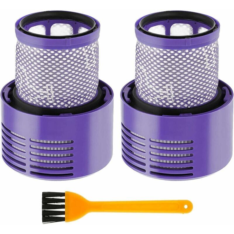 foto del prodotto ulisem 2 pezzi filtro di ricambio lavabile e riutilizzabile per dyson v10 sv12 cyclone animal absolute motorhead total clean pro extra cordless