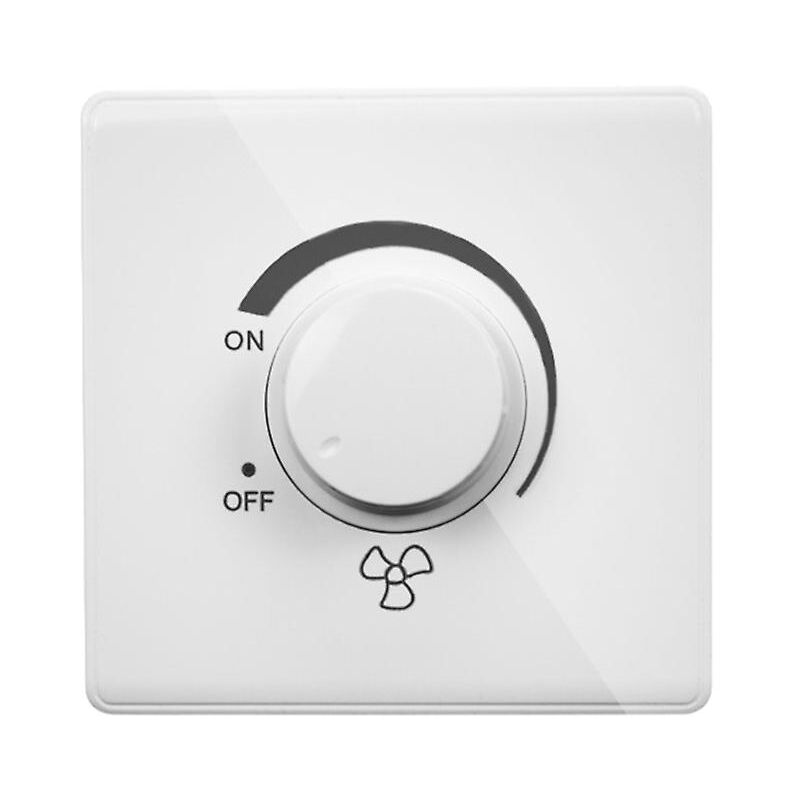 foto del prodotto ulisem 86 tipo regolazione ventilatore da soffitto regolatore di velocit continuo interruttore a parete 220v 10a