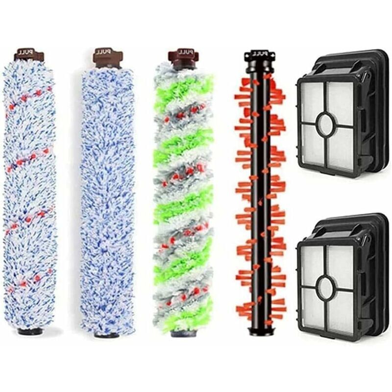 foto del prodotto ulisem bissell crosswave 4 spazzola principale 2 filtri a schermo 1866 1785 2052 1713 2225 accessori spazzola per aspirapolvere bissell crosswave