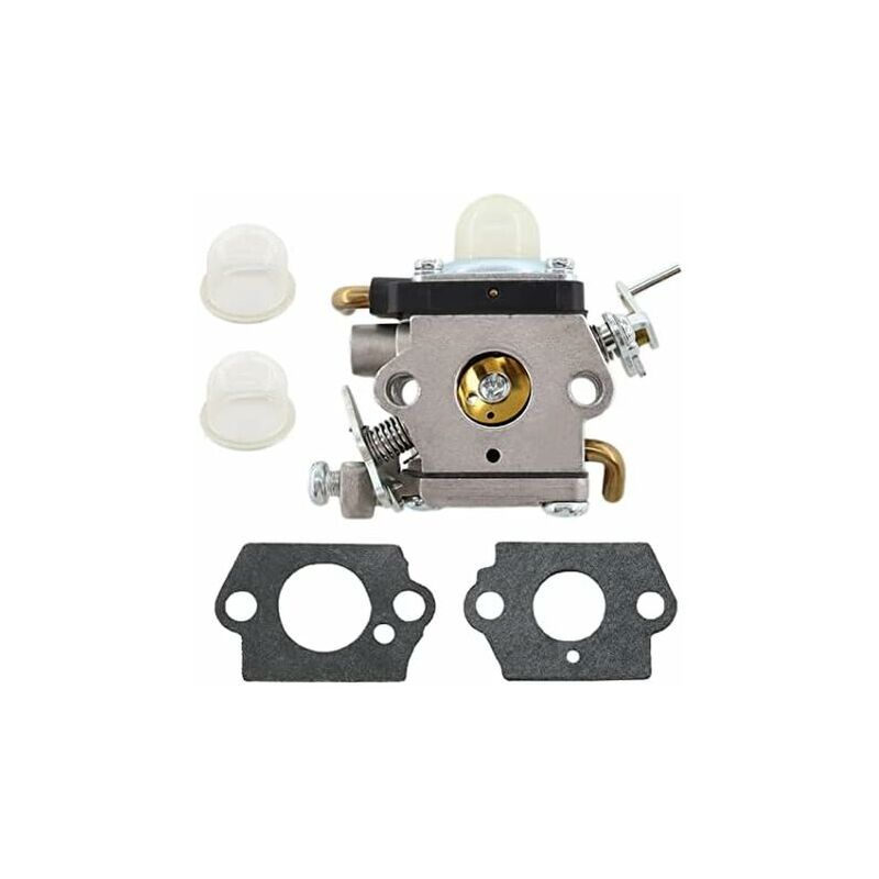 foto del prodotto ulisem carburatore adatto per tagliasiepi husqvarna 122 hd60, 122 hd45, cht220, jonsered ht2223 e ht2218, con codice articolo 523012401.