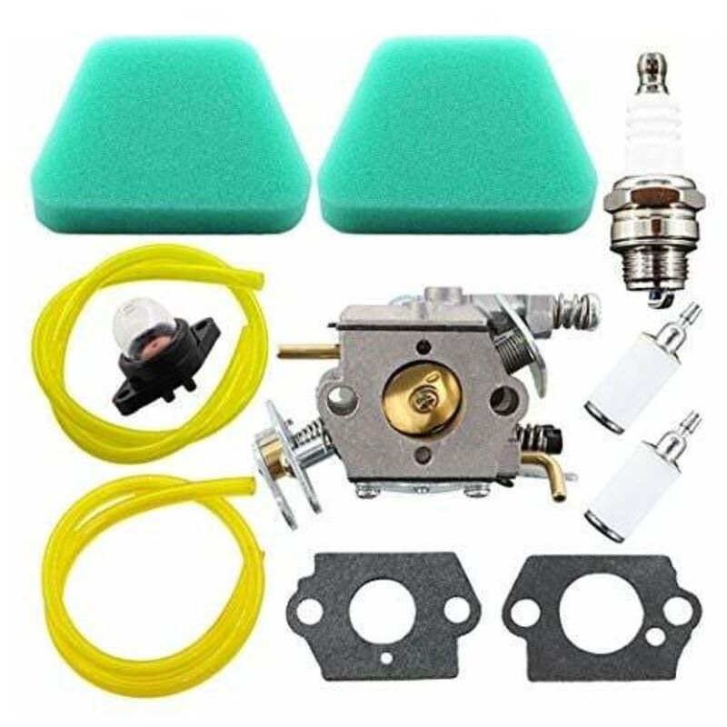 foto del prodotto ulisem carburatore per poulan e poulan pro 2250 2450 2550 2550le 260pro pp220 pp221 pp230 pp260 pn walbro wt 625 wt 391 zama c1q w9 530071621