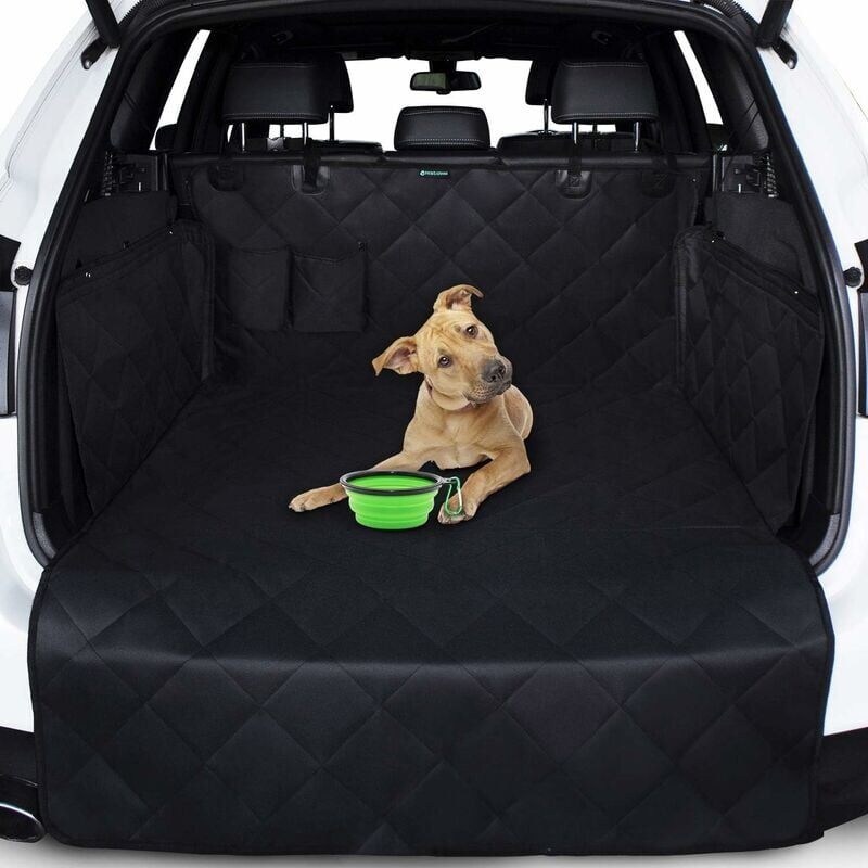 foto del prodotto ulisem copri bagagliaio per cani protezione bagagliaio e paraurti solido copriauto per cani con paraurti impermeabile e antiscivolo suv