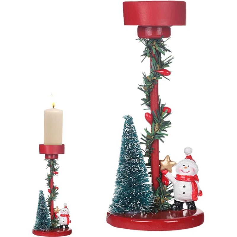 foto del prodotto ulisem decoro portacandele luminoso, portacandele con movimento portacandele eleganti e classici accessorio centrotavola natalizio