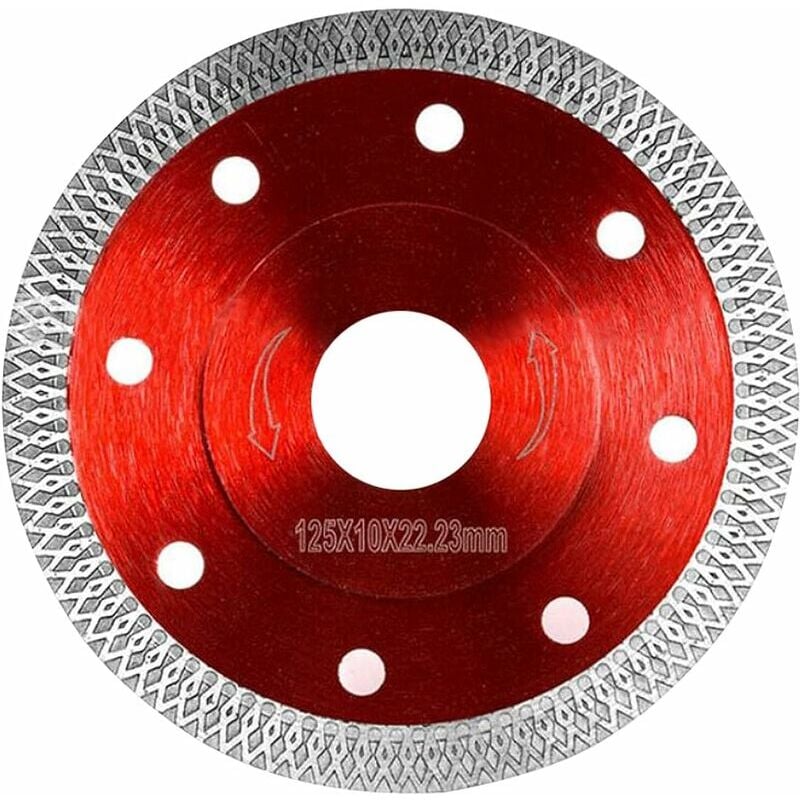 foto del prodotto ulisem disco diamantato 125 per piastrelle, disco diamantato a taglio fine a secco, disco diamantato per sega circolare per piastrelle, granito,