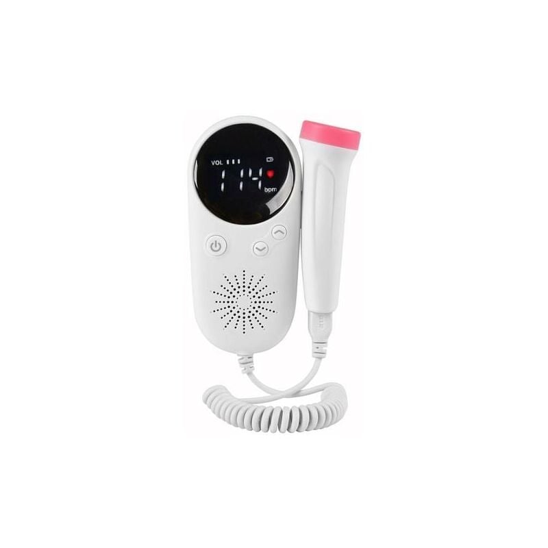foto del prodotto ulisem doppler fetale per uso domestico monitor cardiaco prenatale per bambini display lcd misuratore di voce per feto prodotto per la cura