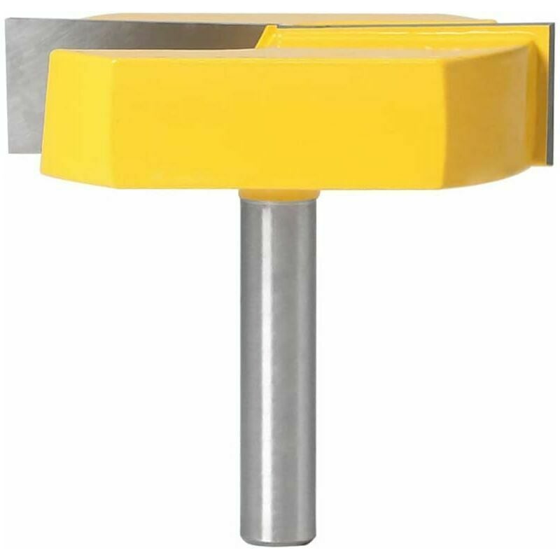 foto del prodotto ulisem fresa da 8 mm per la pulizia della superficie inferiore, adatta per fresa con scanalatura a t con traccia a t, dimensioni 8x57 mm, lama