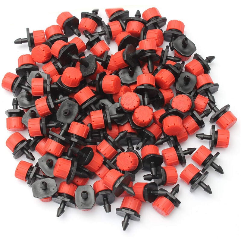 foto del prodotto ulisem gocciolatori per irrigazione a goccia da 200 pezzi, ugelli per irrigatori con emettitore da giardino, irrigazione a goccia automatica