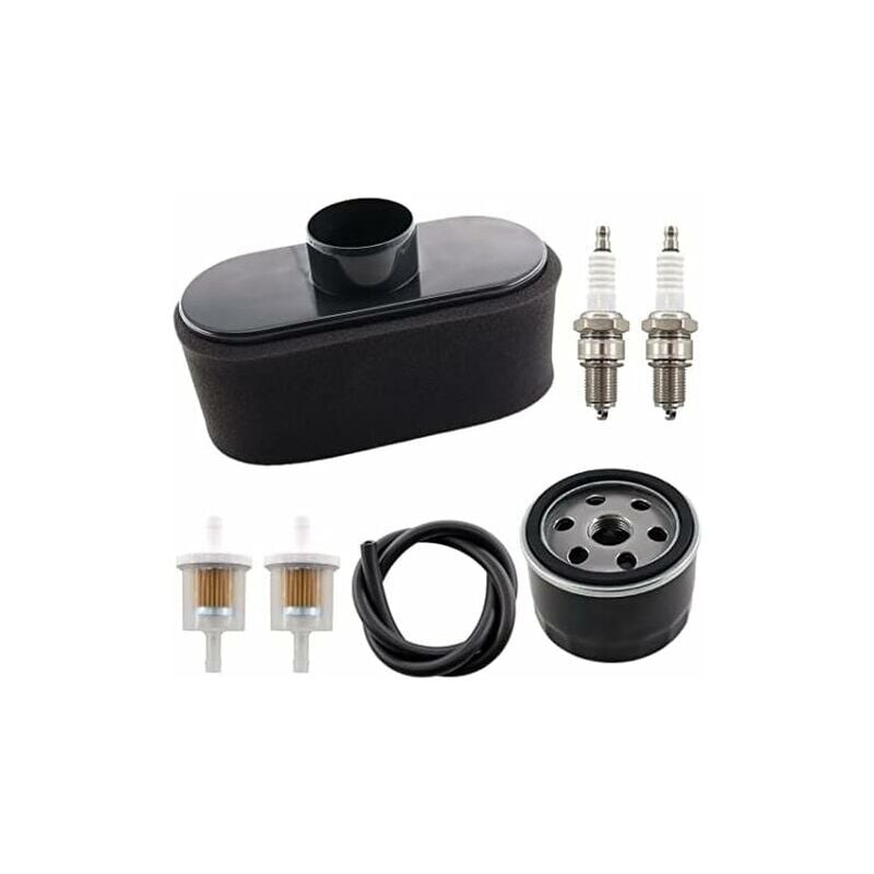 foto del prodotto ulisem gruppo filtro aria con prefiltro olio e candela per sostituzione motore a 4 tempi kawasaki fr651v fr691v fr730v fs481v fs541v fs600v fs651v