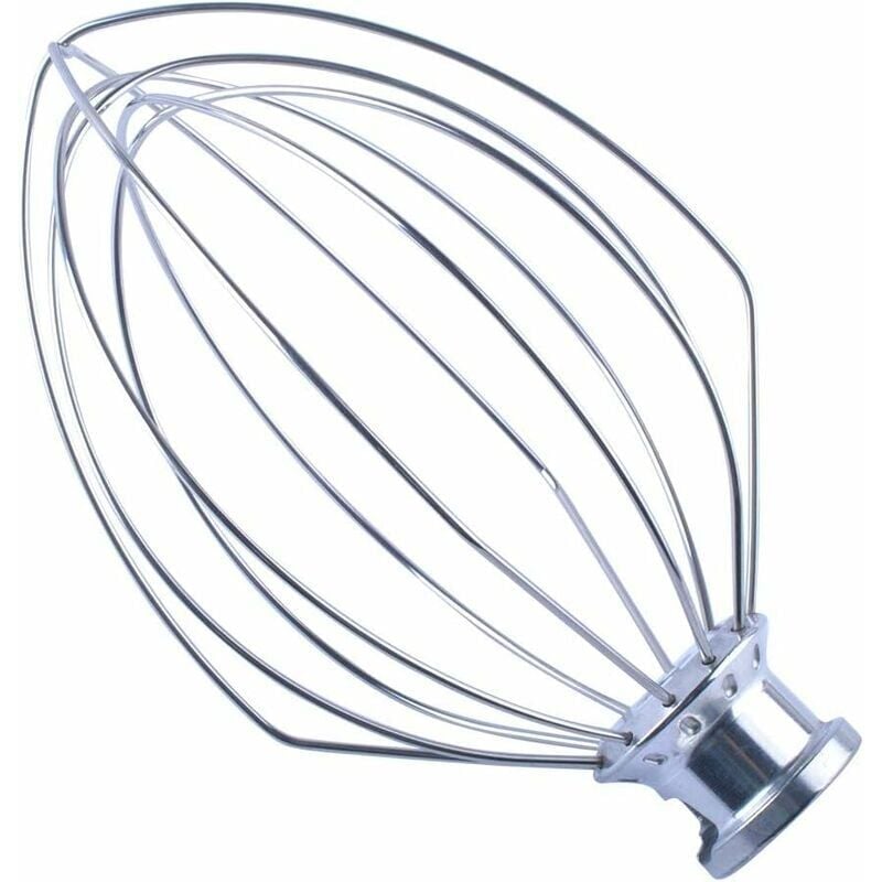 foto del prodotto ulisem k5aww frusta a filo compatibile con kitchenaid 15,5 cm vera ciotola professionale con supporto per sollevamento 5qt sostituisci wpw10731415