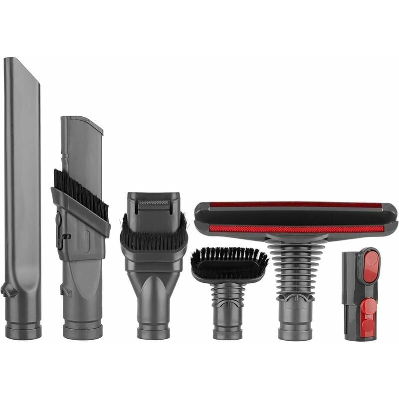 foto del prodotto ulisem kit spazzole accessori per aspirapolvere per dyson v8 v7 v10 con adattatore, parti total clean per dyson v6 dc45 dc35 dc52 dc29 dc62 dc33