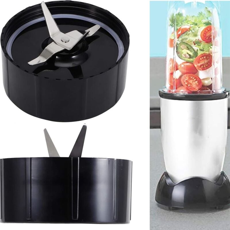 foto del prodotto ulisem lama, frullatore a lame incrociate, parti di ricambio per spremiagrumi da 250 w, lama di ricambio per spremiagrumi mb1003 magic bullet