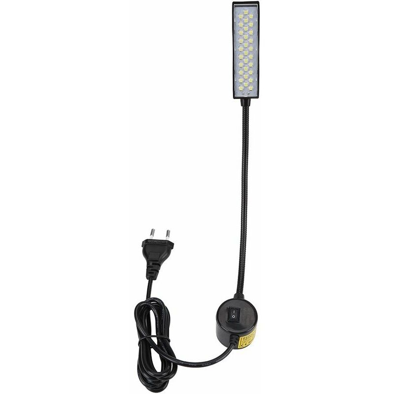 foto del prodotto ulisem lampada a led per macchina da cucire industriale lampada da lavoro a collo di cigno flessibile lampada da scrivania per illuminazione a led
