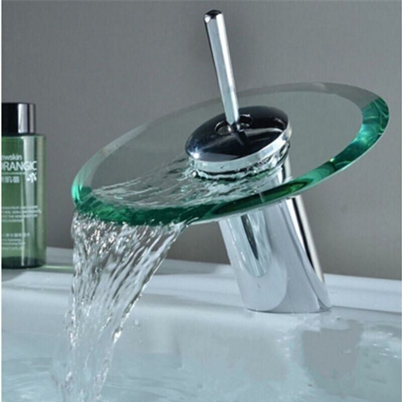 foto del prodotto ulisem miscelatore lavabo rubinetto alloggiamento commerciale stand diffuso monocomando vanity cascata rubinetto lavabo bagno cascata rubinetti