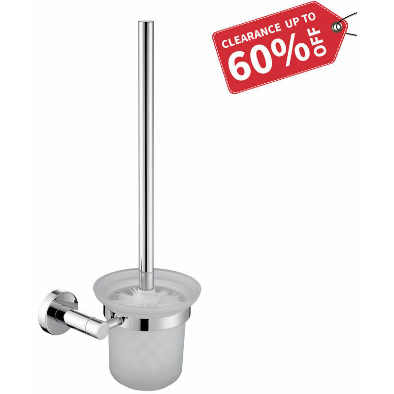 foto del prodotto ulisem scopino con supporto porta scopino porta scopino porta scopino da parete in acciaio inox in vetro satinato