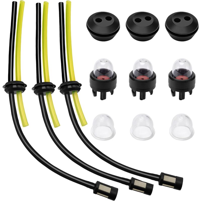 foto del prodotto ulisem set di kit filtro carburante universale, filtro carburante, per decespugliatore tosaerba
