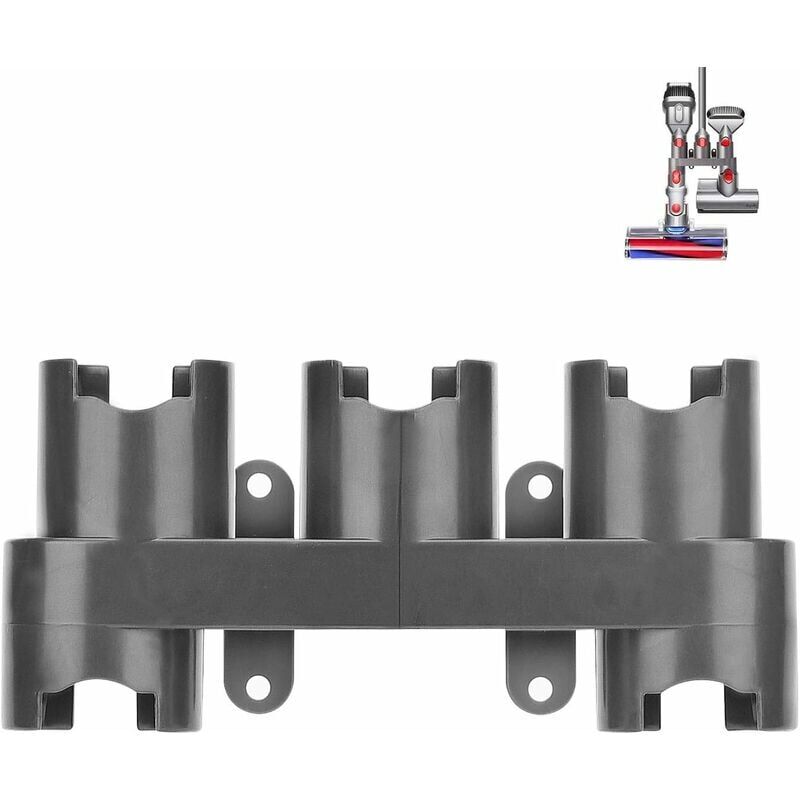 foto del prodotto ulisem supporto da parete per aspirapolvere dyson v11 v10 v8 v7, stazione dock per supporto accessori per aspirapolvere dyson v7 v8 v10 v11 series