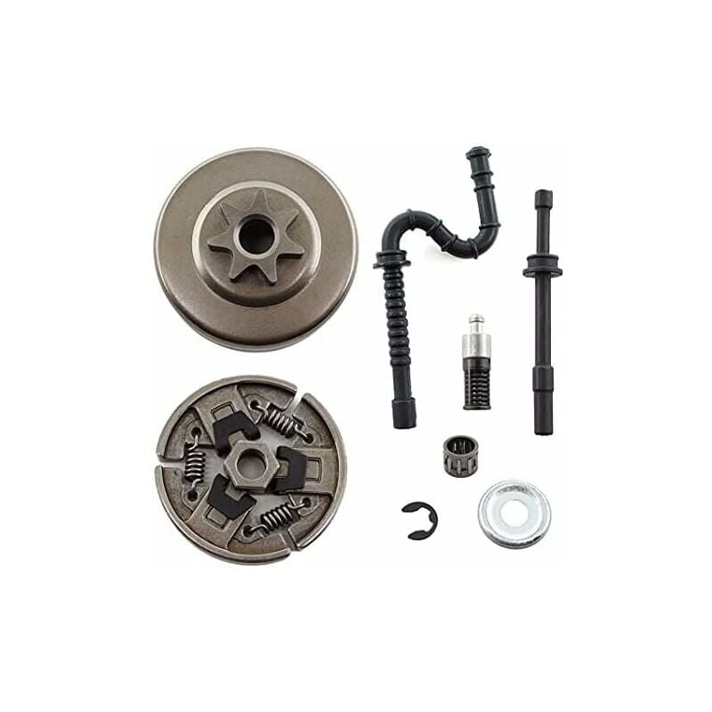 foto del prodotto ulisem tamburo frizione 3 8 7 denti con frizione per motosega stihl ms290 ms 290 ms310 ms390 029 039, in sostituzione del codice 1125 640 2000.