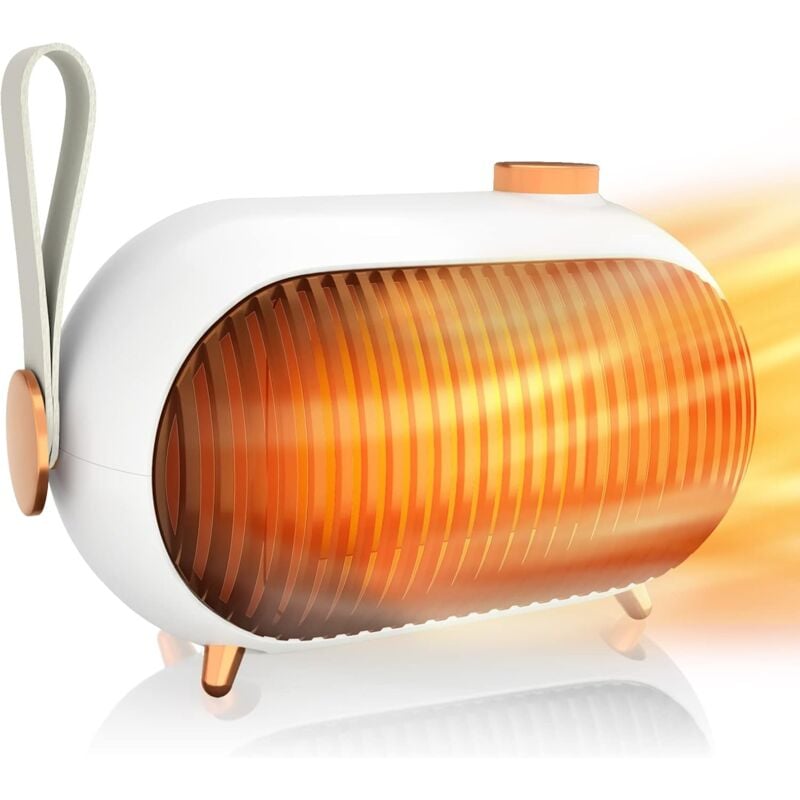 foto del prodotto ulisem termoventilatore in ceramica da 900 w, termoventilatore hpylif h con regolazione della potenza a 3 velocit , 3 secondi per riscaldare il