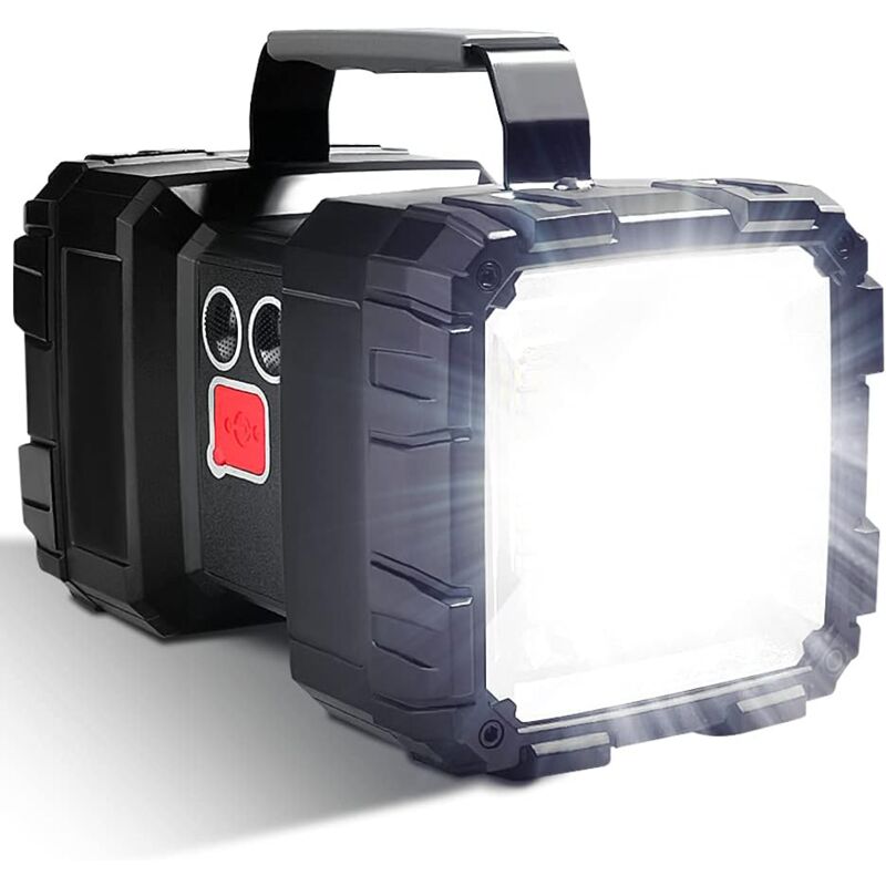 foto del prodotto ulisem torcia a led ricaricabile 10000mah 1200lm luce da campeggio impermeabile ad alta potenza 7 modalit super luminose