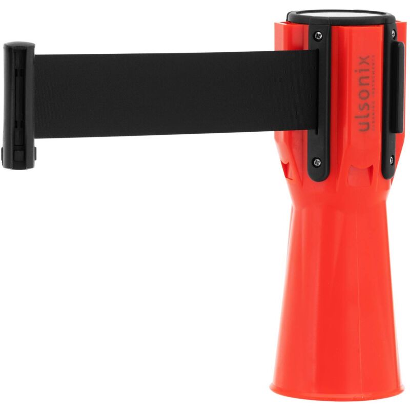 foto del prodotto ulsonix barriera segnaletica a nastro 3 m barriera per coni plastica nylon