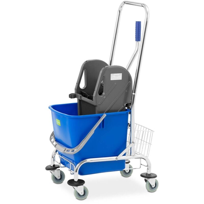 foto del prodotto ulsonix secchio lavapavimenti professionale carrello con strizzatore carrello