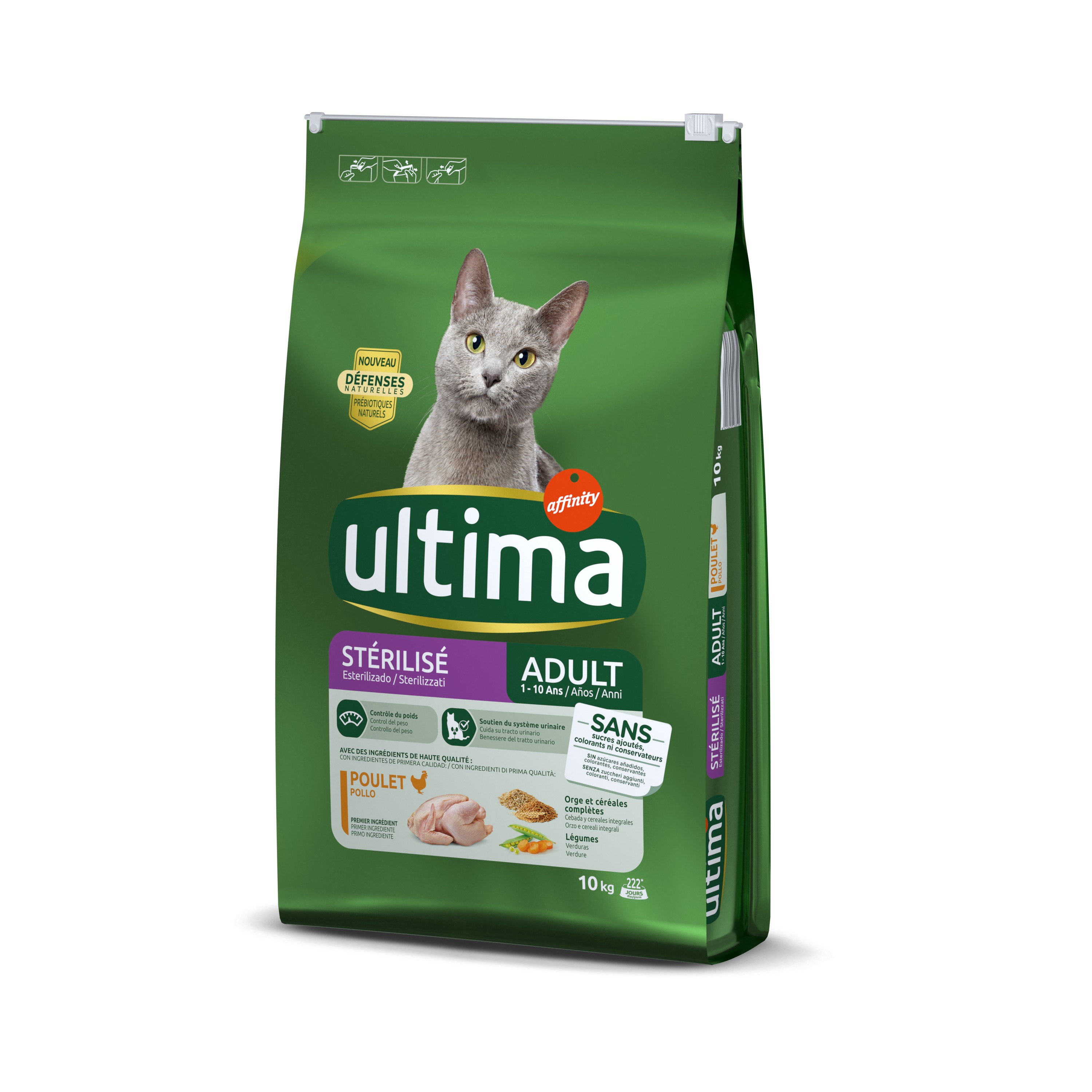foto del prodotto ultima cat sterilized pollo orzo 3 kg