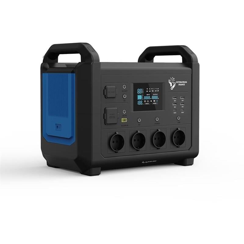 foto del prodotto ultimatron powercube ult 1500 power station portatile 1500w con display led hd
