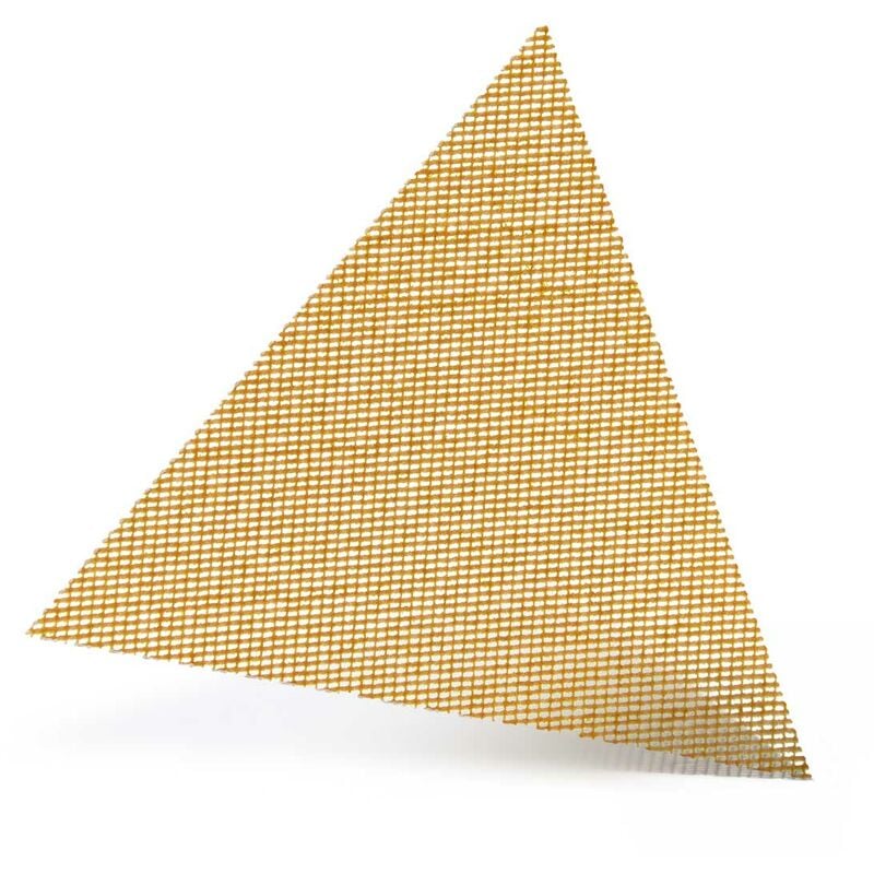 foto del prodotto ultranet retine abrasive velcrate, 290 x 250 mm, p. levigatrici per muri, corindone nobile bianco 5 pz. g240 menzer