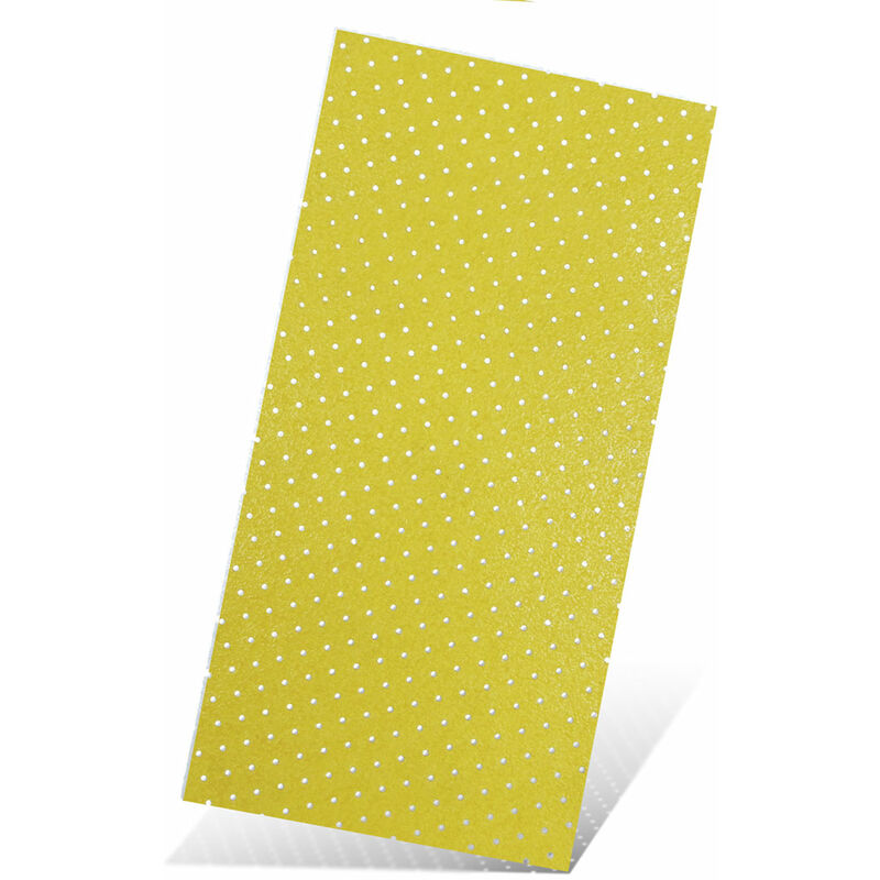 foto del prodotto ultrapad carte abrasive velcrate, 186 x 93 mm, p. levigatrici orbitali, corindone nobile bianco 20 pz. g80 menzer