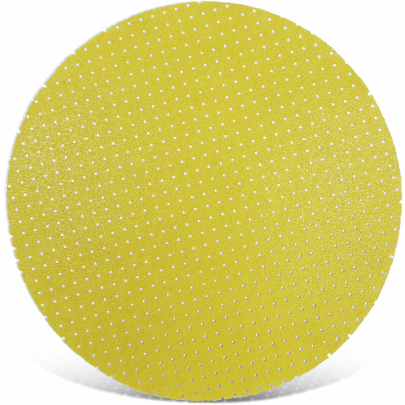 foto del prodotto ultrapad dischi abrasivi velcrati, 125 mm, p. levigatrici rotorbitali, corindone nobile bianco 25 pz. g80 menzer