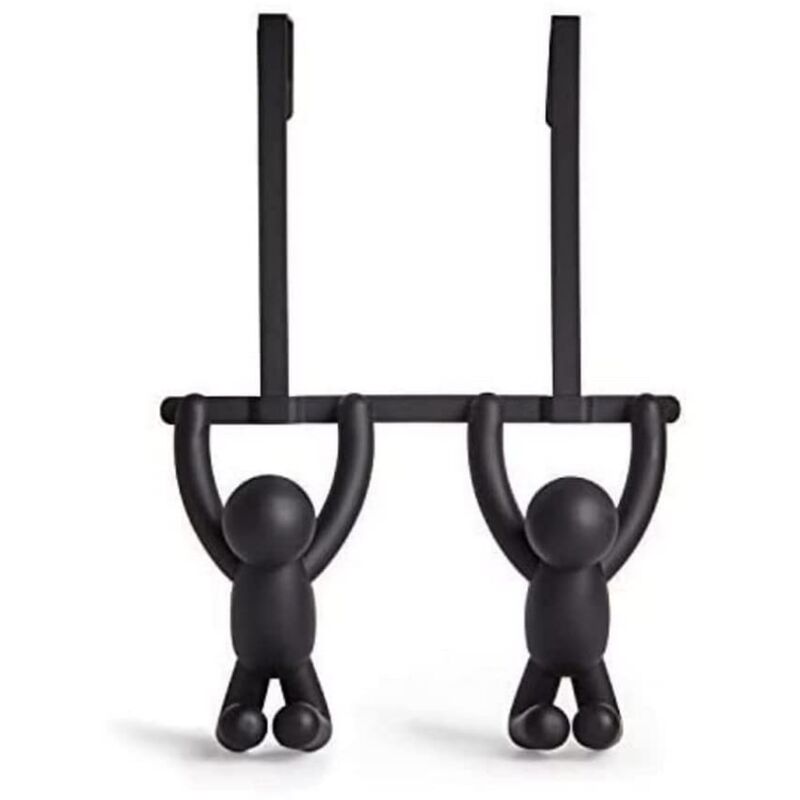 foto del prodotto umbra buddy gancio doppio per porta, abs, nero