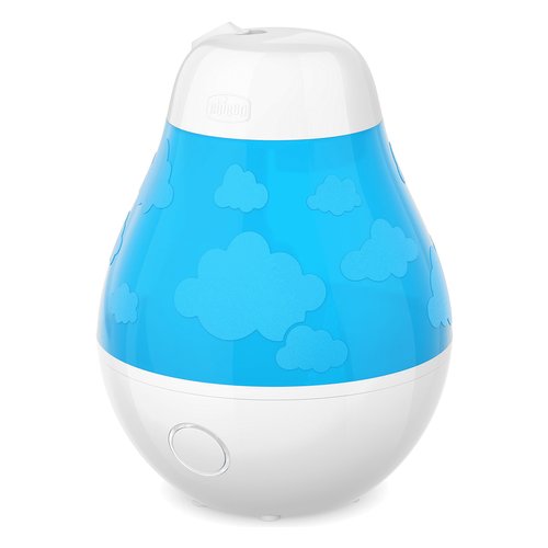 foto del prodotto umidificatore chicco 08031 respira sano humi ambient bianco e blu