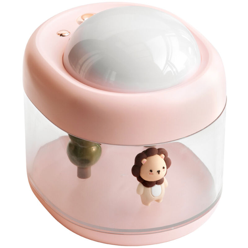 foto del prodotto umidificatore d aria, umidificatore ultrasonico silenzioso da 500 ml, umidificatore d aria per bambini, 2 7 ore di funzionamento, per la casa, la