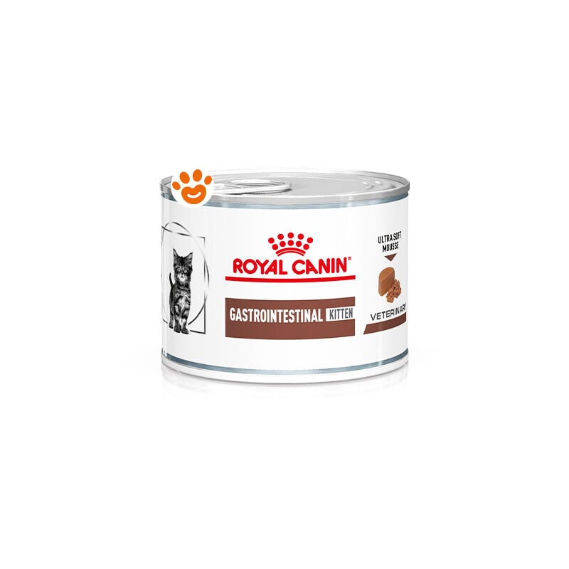 foto del prodotto umido gatto lattina 195gr gastrointestinal kitten royal canin
