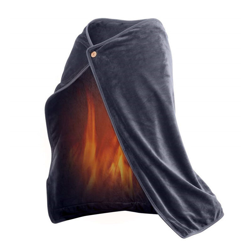 foto del prodotto una coperta riscaldante elettrica coperta riscaldata invernale usb flanella 5v coperta riscaldante ricaricabile supporto riscaldante coperta