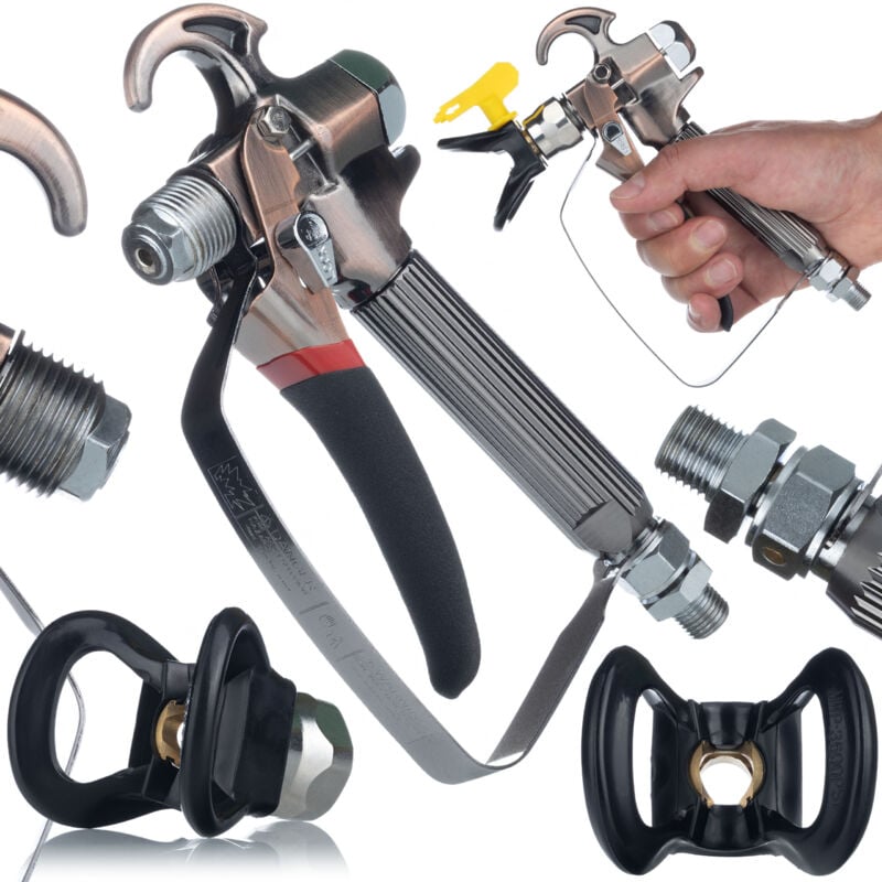 foto del prodotto una pistola per l unit di verniciatura rosfix turbojet tj1