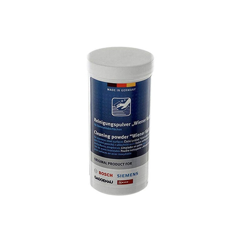foto del prodotto unbekannt cleaner in polvere per superfici in acciaio inossidabile per cappuccio bosch 00311946