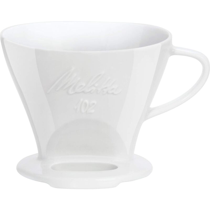 foto del prodotto unbekannt melitta 218967 filtro per caff in porcellana, misura 102, colore bianco
