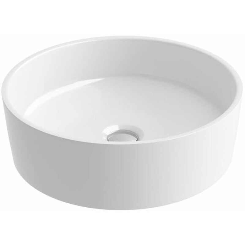foto del prodotto uni lavabo da appoggio, diametro 40 cm, bianco xjx01140001 ravak