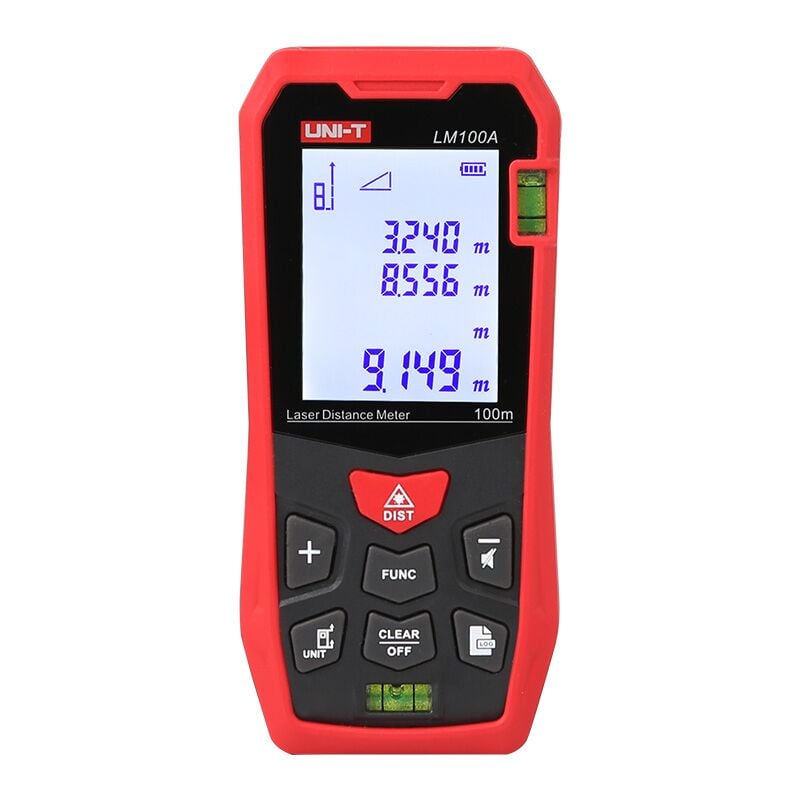 foto del prodotto uni t distanziometro laser lm100a, range 100 metri, precisione 2mm