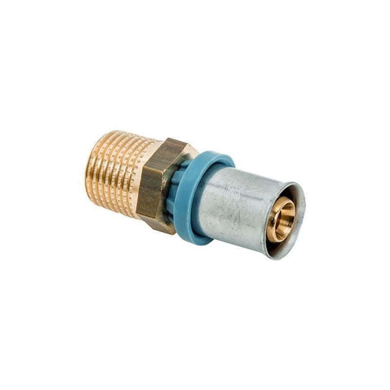 foto del prodotto unidelta 4003 raccordo maschio 32 x 1 m raccordo in ottone a pressare deltapress 4003320004001