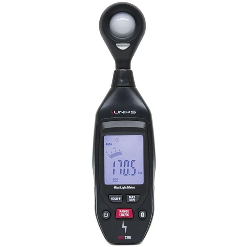 foto del prodotto uniks luxmetro professionale con bluetooth e13